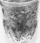 Antique English Silver Goblet by George Unite 1897
