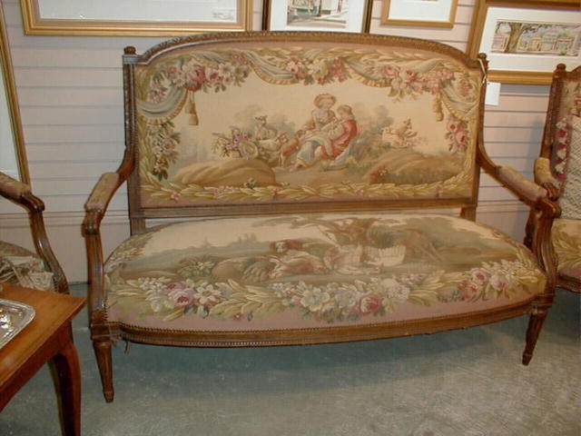 19th Century French Aubusson Chairs
