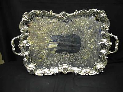 Pr silver trays