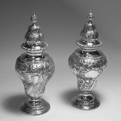 Pair of sugar Casters