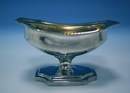 Pair Antique Silver Salts