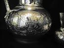 Silver Jug and Beakers