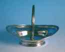 Antique Silver Oval Sweetmeat Basket