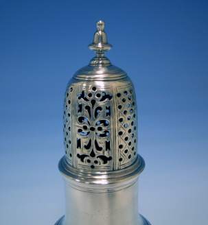 Antique Silver Sugar Castor