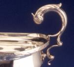 Pr Fine Antique Silver Sauce boats