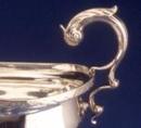 Pr Fine Antique Silver Sauce boats