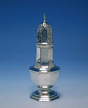 Hallmarked Silver Sugar Castor