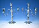 Hallmarked Silver Candelabra