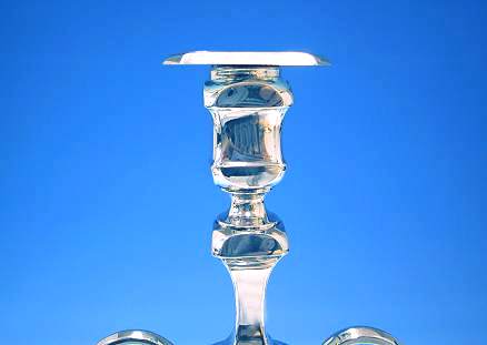 Hallmarked Silver Candelabra