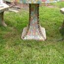 French Garden Table & Benches
