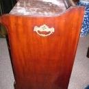 English Coal Bin with Marble Top