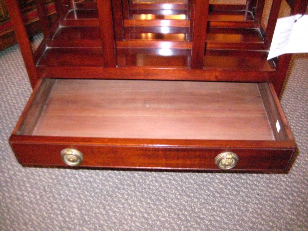 English Mahogany Canterbury