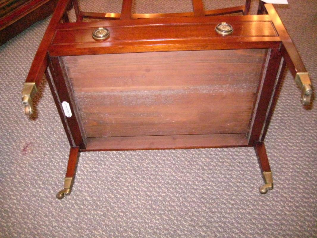 English Mahogany Canterbury