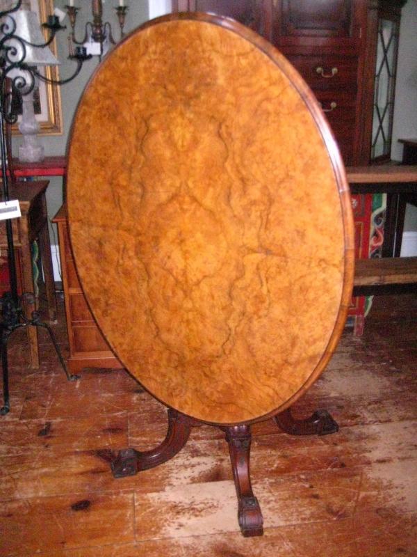 English Oval Breakfast Table