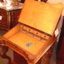 English Davenport Walnut Desk