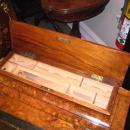 English Davenport Walnut Desk