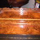 English Davenport Walnut Desk