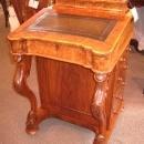 English Davenport Walnut Desk
