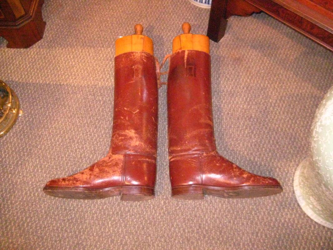 English Leather Riding Boots