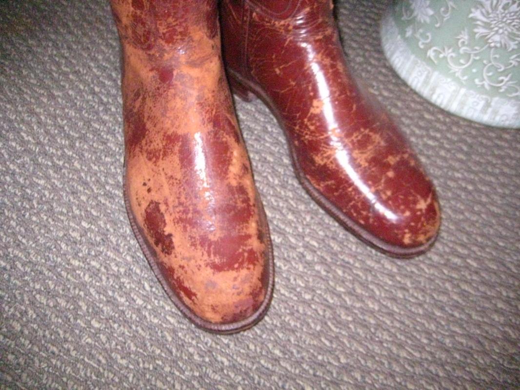 English Leather Riding Boots