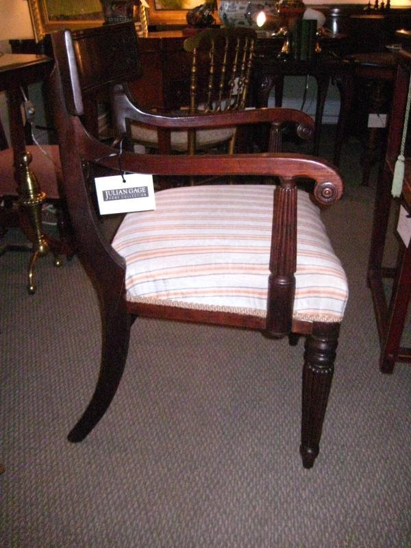 English Regency Arm Chair