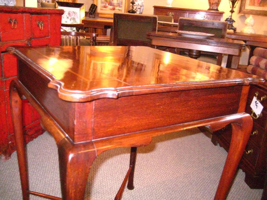 English Inlaid Side Table