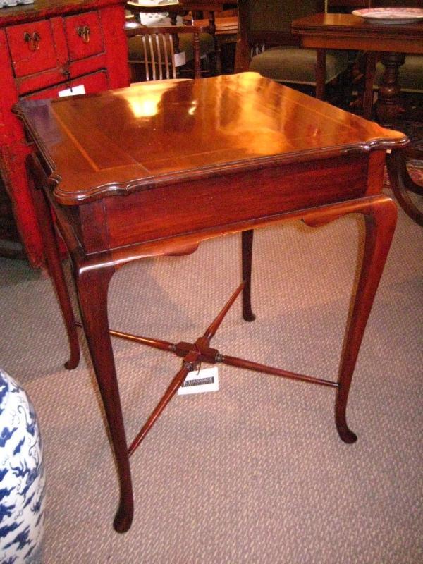 English Inlaid Side Table