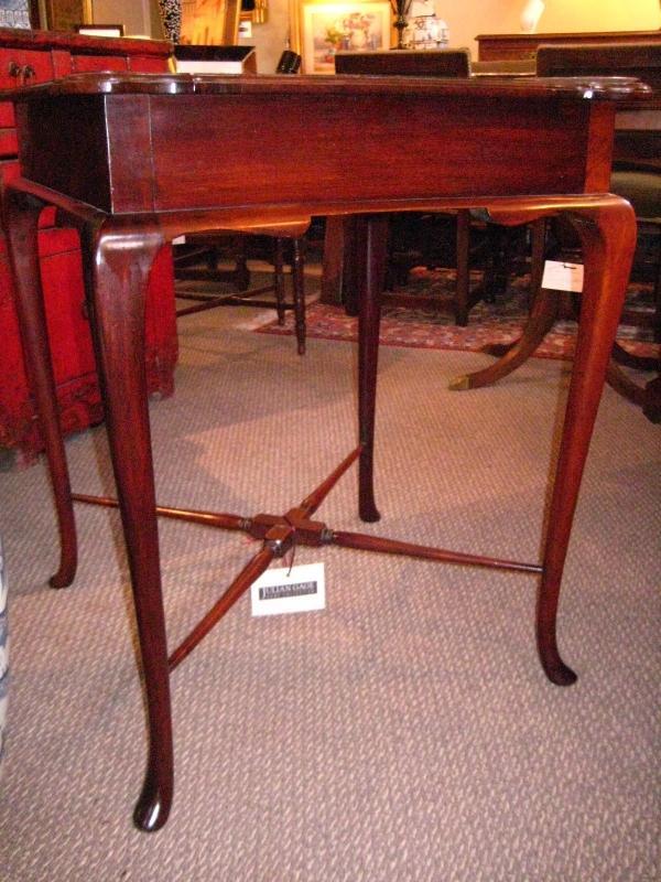 English Inlaid Side Table