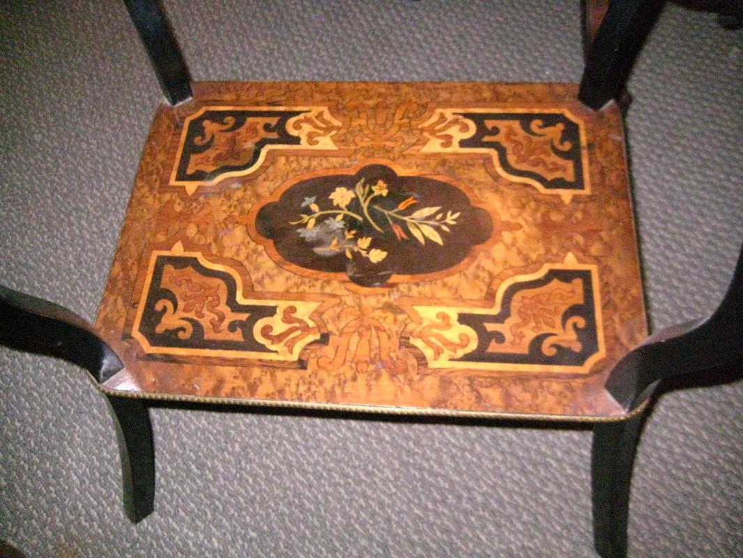 English Two Tier Side Table
