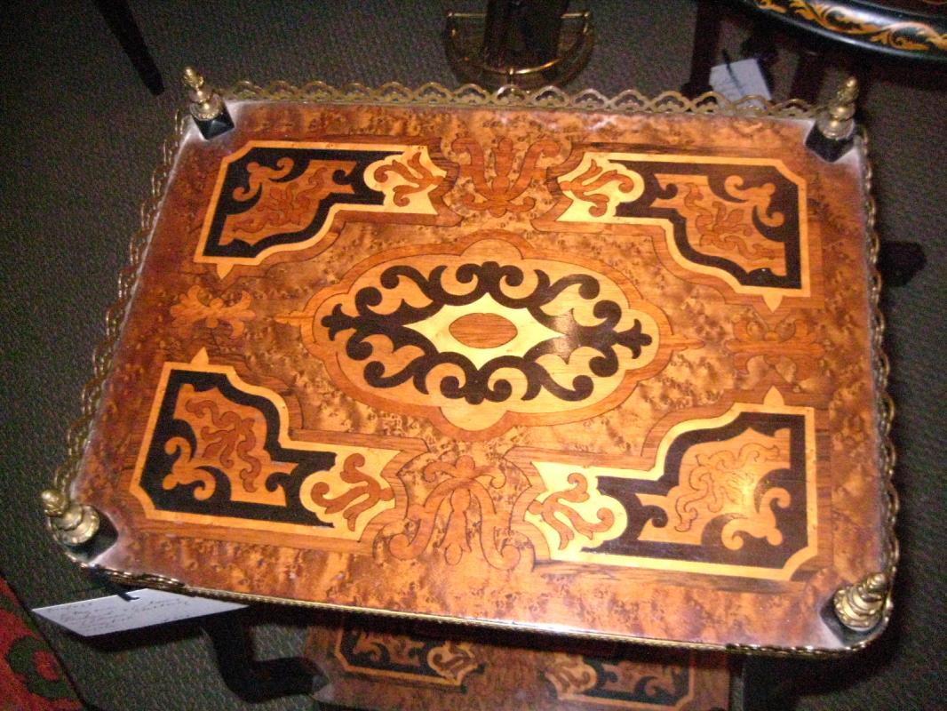 English Two Tier Side Table