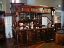 English Mahogany Bar
