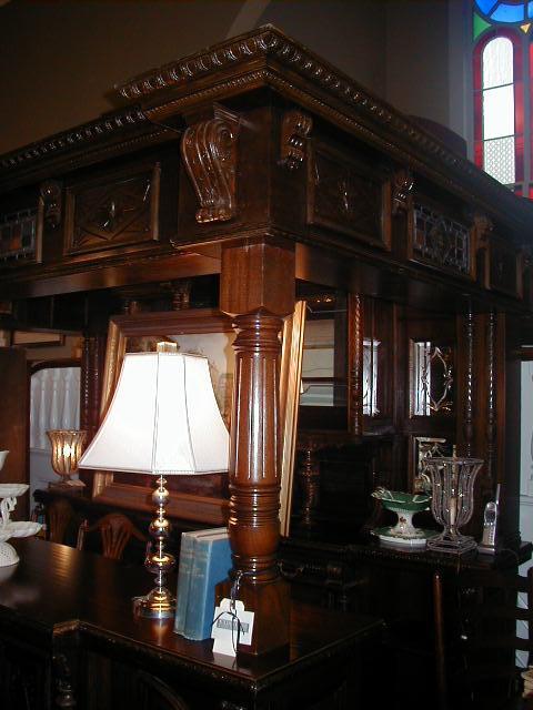 English Mahogany Bar