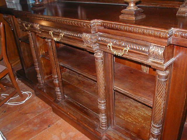 English Mahogany Bar