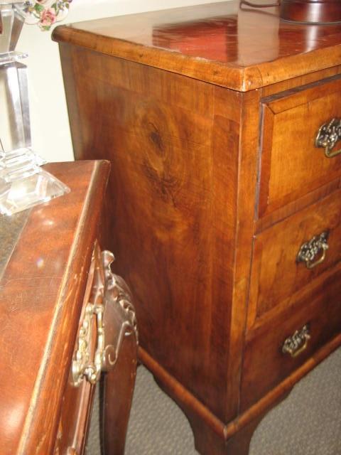 English Chest of Drawers Walnut