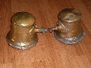 YOU FOUND IT, RIGHT HERE _ Rare Find _PAIR of Circa 1913 _1914 _1915 Solid Brass CADILLAC Cowl Lamps Signed: Gray Davis curved Dome Glass and Curved Bevelled Glass on Side Beautiful Design