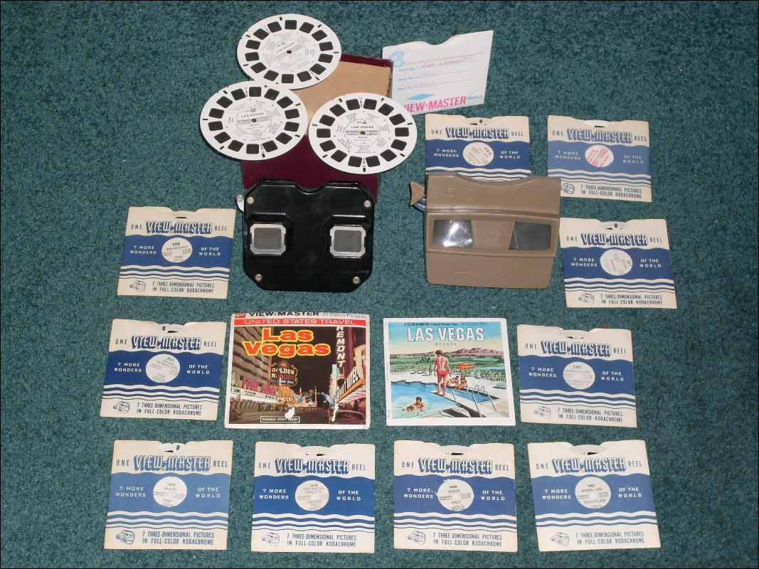 Ron's Collection Vintage VIEWMASTERS + 13 Slides _ Sawyer's Inc. Circa 1946 1947 1949 1951 1953 1970