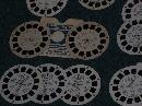 2 Viewmasters and Lot of Round Disc Viewmaster Reels _Slides Circa 1955-1985 includes 3 Reels A-TEAM; 2 Reels Meet Jim Henson's Muppets etc