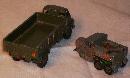 Vintage DINKY TOYS 621 3 Ton Army Wagon & Matchbox No.64 Scammell Breakdown Truck
