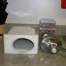 Soda Pop _ Fountain Vanilla syrup Dispenser Vanilla _ Heavy Pottery / porcelain Container with metal pump / spout NO DAMAGE see pic#3 Water Flow