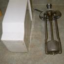 Soda Pop _ Fountain Vanilla syrup Dispenser Vanilla _ Heavy Pottery / porcelain Container with metal pump / spout NO DAMAGE see pic#3 Water Flow