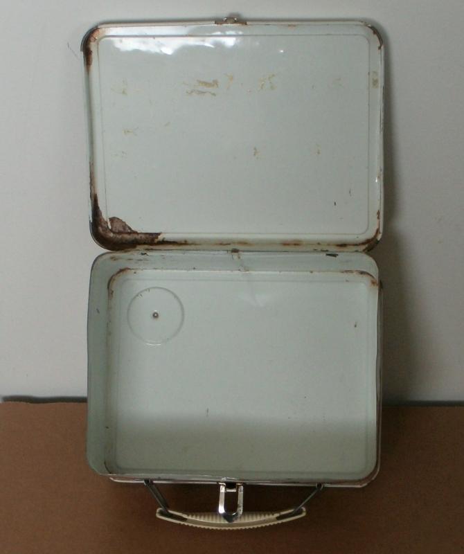 WILD FRONTIER Go West Metal Lunch Box OHIO ART USA + Thermos