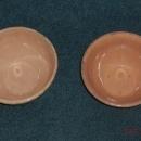 2pcs ELITE # 8 early ALBERTA POTTERIES + early MEDALTA POTTERY MIXING BOWLS