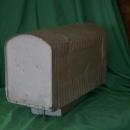 Circa 1930 Galvanized STEEL MAILBOX ( Large )