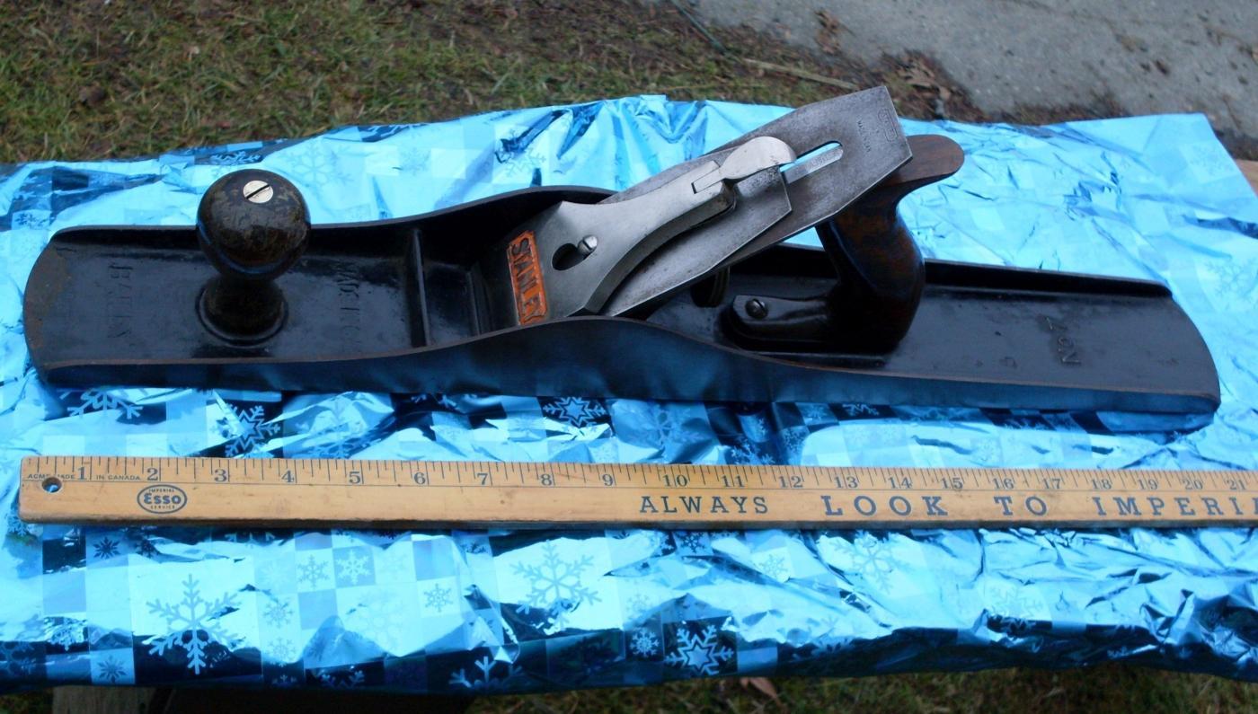 Beautiful STANLEY BAILEY Sweetheart Carpenters Plane #7
