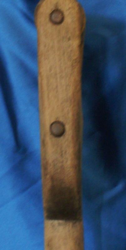 Antique COAL MINER'S Shovel with D shaped Wooden Handle _Shovel STAMPED T_ coal mining