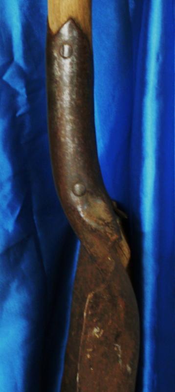 Antique COAL MINER'S Shovel with D shaped Wooden Handle _Shovel STAMPED T_ coal mining