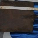 Antique COAL MINER'S Shovel with D shaped Wooden Handle _Shovel STAMPED T_ coal mining