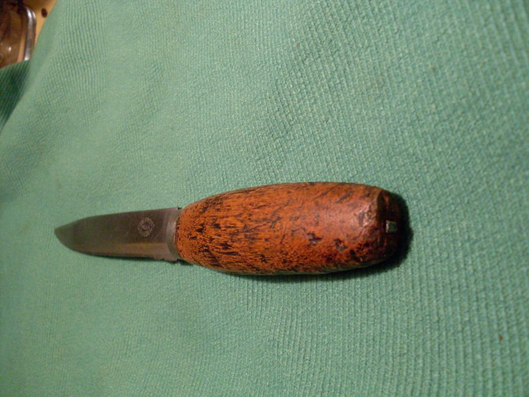 WW1 ERIK FROST Mora Sweden 11.5 Inch Long FIGHTING KNIFE Swedish SHARP ! Antique Steel
