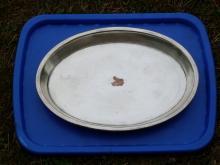 Early 1900 SILVER Oval Tray 10