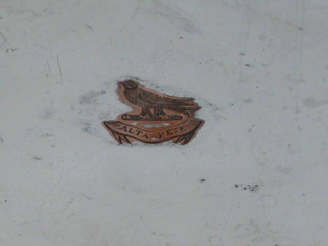 Early 1900 SILVER Oval Tray 10
